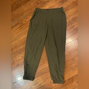 Old Navy Olive StretchTech Joggers